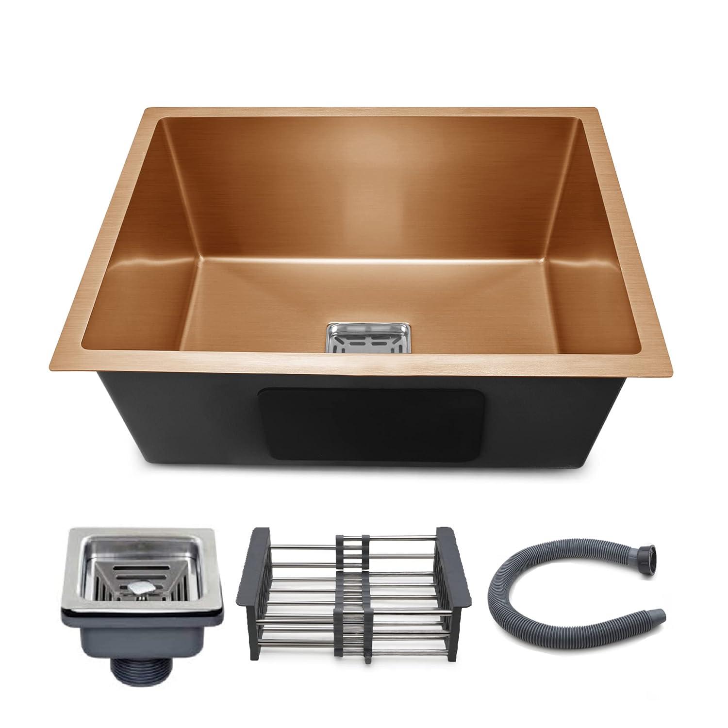 Hand made rose gold sink