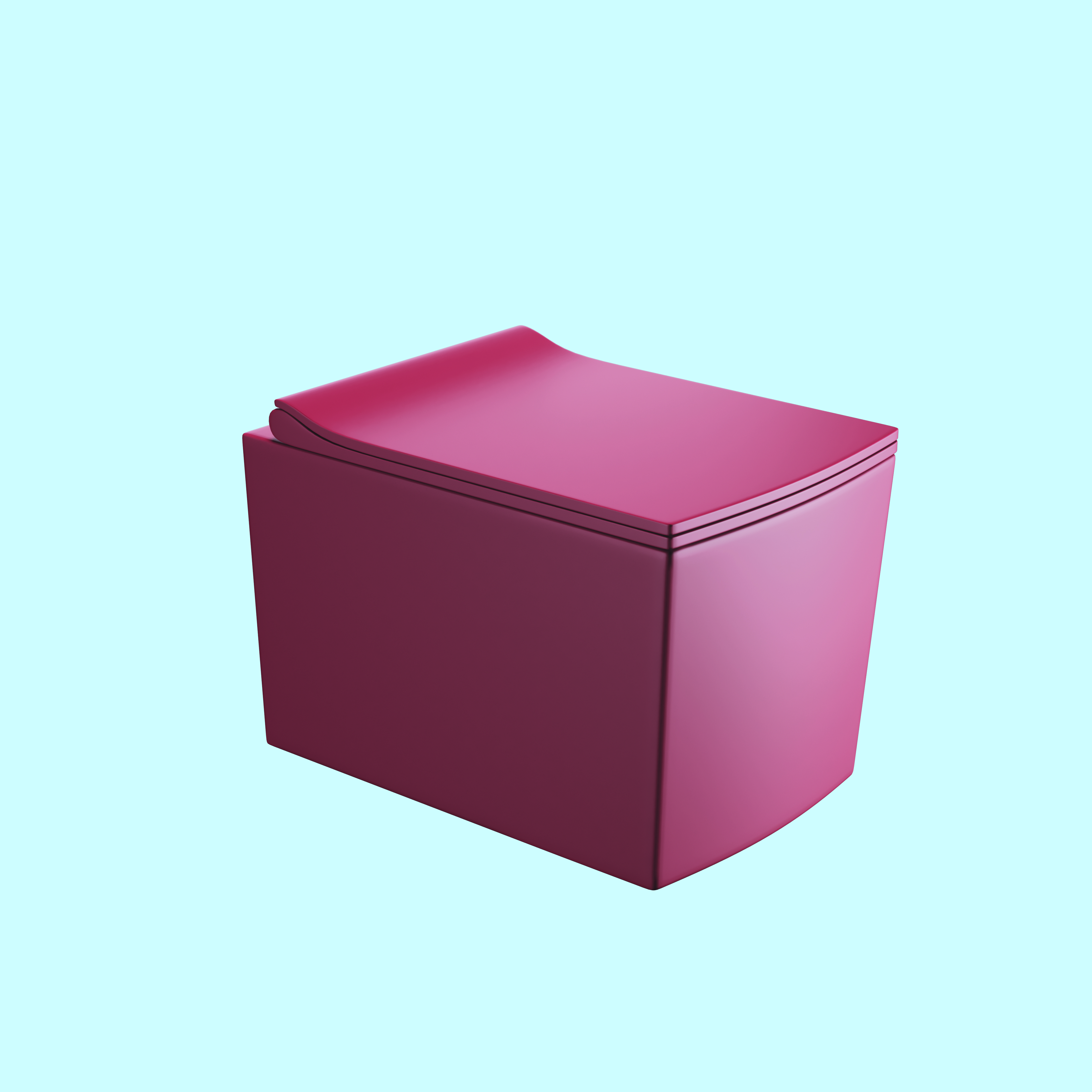 MARBO WALL HUNG TOILET (MATT) PEACH - P002