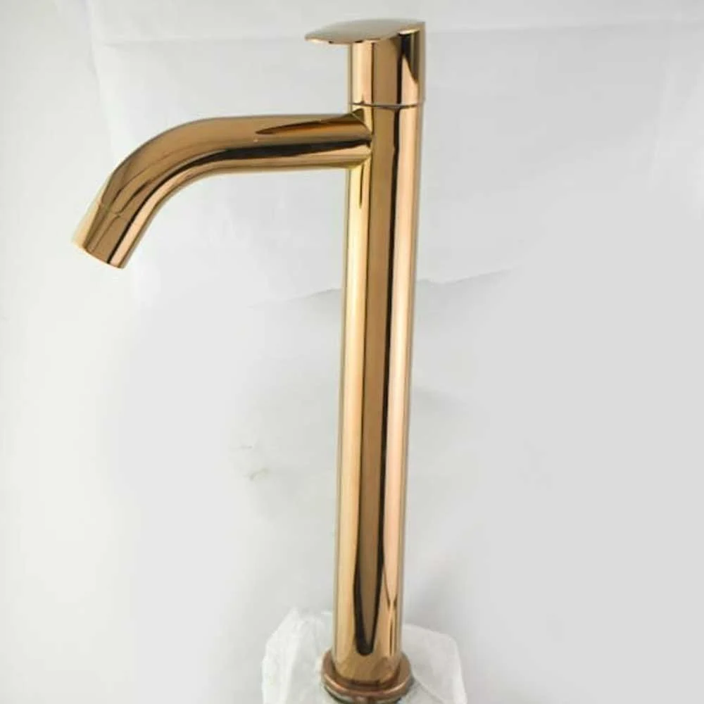 Stainless Steel Water Tap, For Bathroom Fitting(Gold)