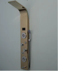 Stainless Steel 304 Grade Shower Panel with multiple functions (GOLD)