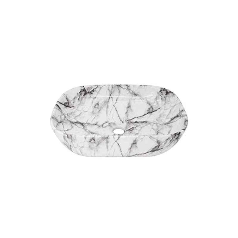 couter top wash basin white marble design 455*325*135